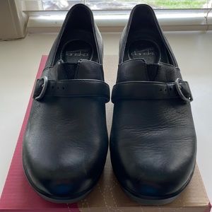 Jane Burnished Napa Black Shoes